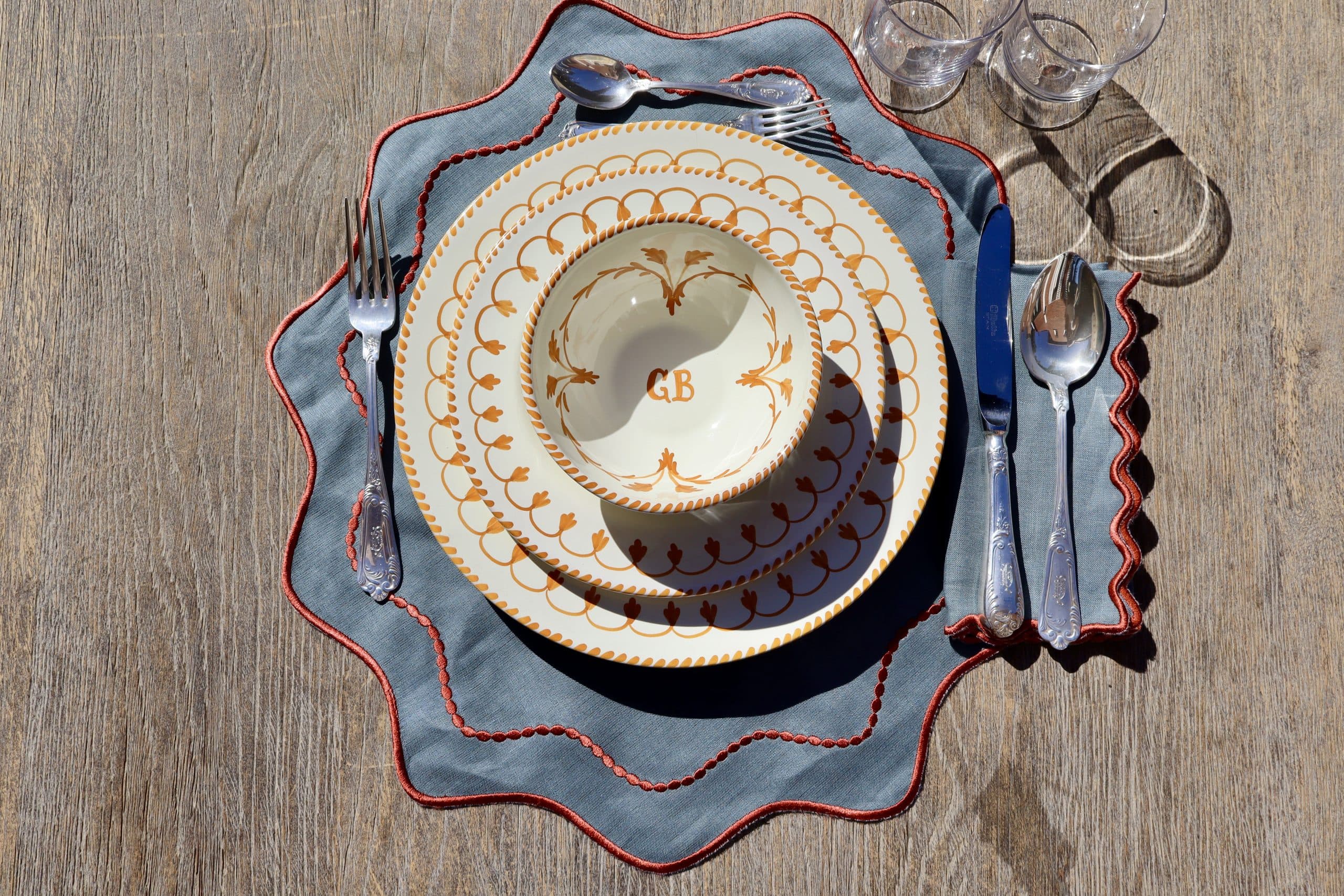 Mantel individual Estela