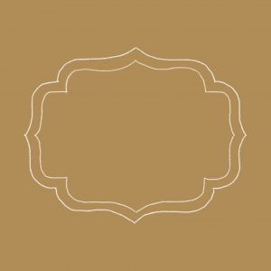 Servilleta lino vainica con estampado