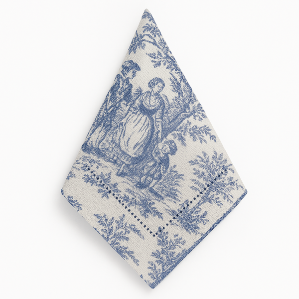 Servilleta lino vainica con estampado