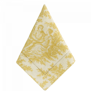 Servilleta lino vainica con estampado