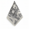 Servilleta lino vainica con estampado