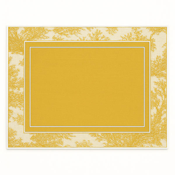 Mantel individual lino doble capa