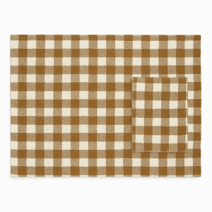 Mantel individual con bolsillo y servilleta