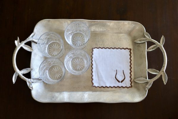 Servilleta de cóctel con motivo de caza