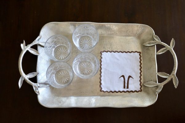 Servilleta de cóctel con motivo de caza