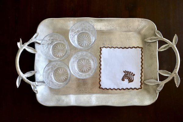 Servilleta de cóctel con motivo de caza