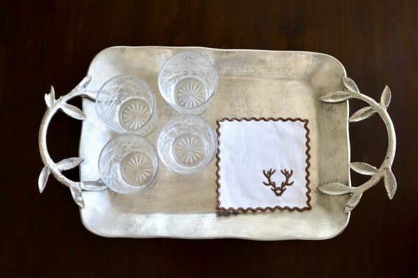 Servilleta de cóctel con motivo de caza