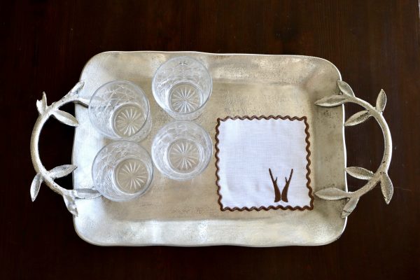 Servilleta de cóctel con motivo de caza