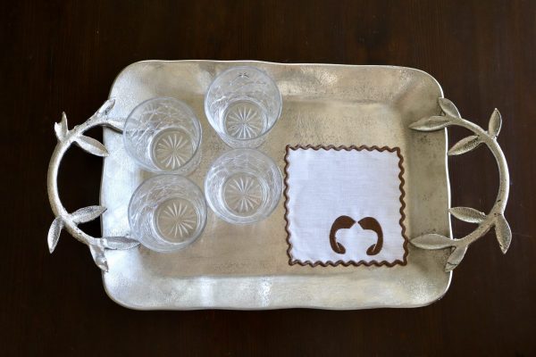 Servilleta de cóctel con motivo de caza