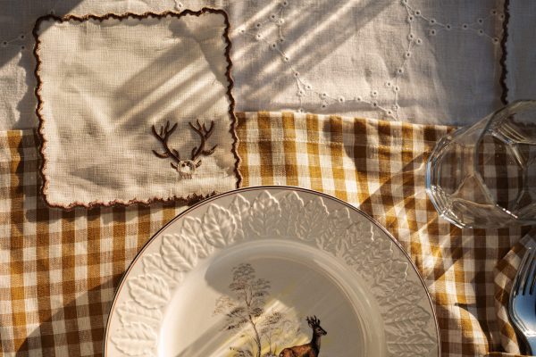 Servilleta de cóctel con motivo de caza