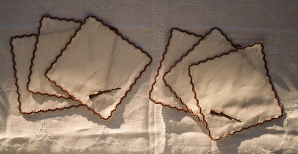 Servilleta de cóctel con motivo de caza