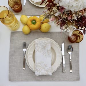 Mantel individual impermeable