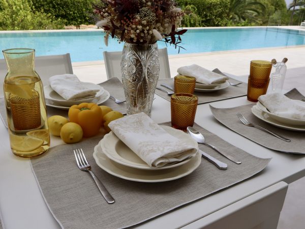 Mantel individual impermeable