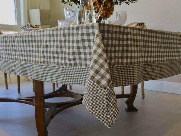 Mantel vichy 150x250