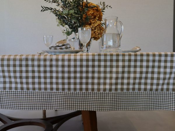 Mantel vichy 150x250